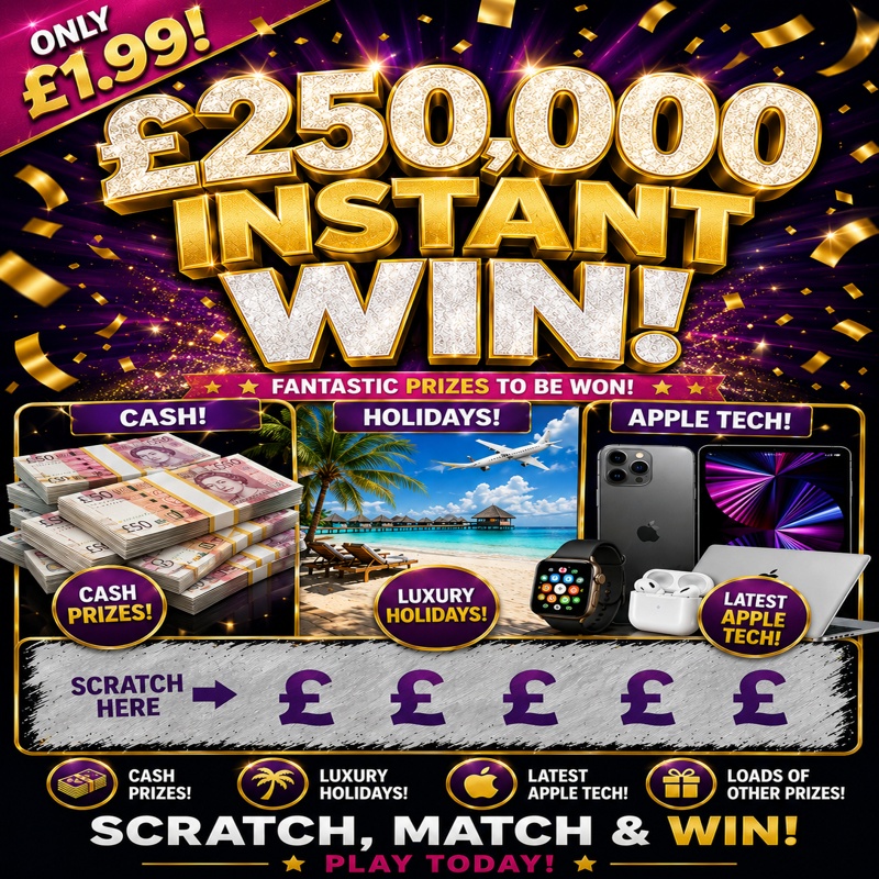 £250,000 Instant Win