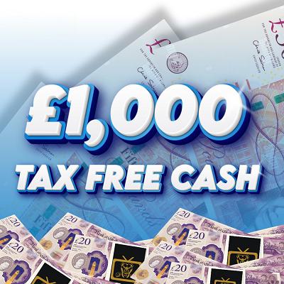 £1,000 Tax Free Cash